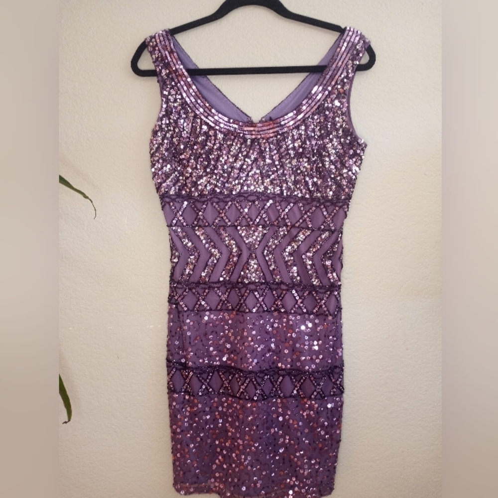 Jump Apparel Sequined Y2K Indie Sleeze Baddie Cocktail Formal Dress